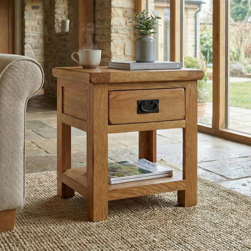 Lamp table rustic - table,