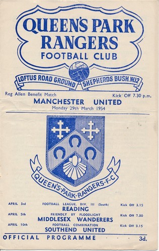 Qpr manchester united reg - qpr, v