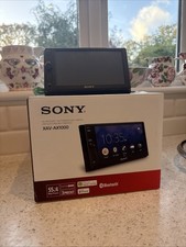 Sony XAV-AX1000 Double Din Car Stereo with Apple CarPlay Android Auto