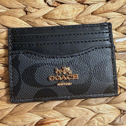 Coach black grey - black/grey, signature