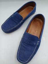 Dubarry Size 5 38 Blue Leather Womens Deck Shoes