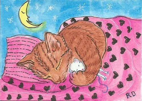 Aceo print sweet dreams - dreams, "