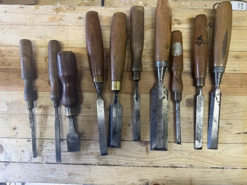 Vintage chisels various - chisels, brands