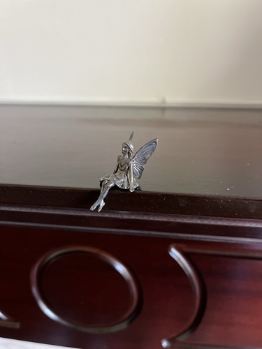Whimsical metal fairy - whimsical, ornament