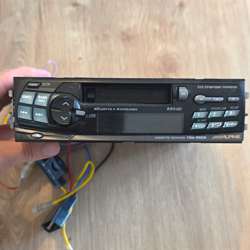 Alpine tdm 9501r car stereo - tdm-9501r,