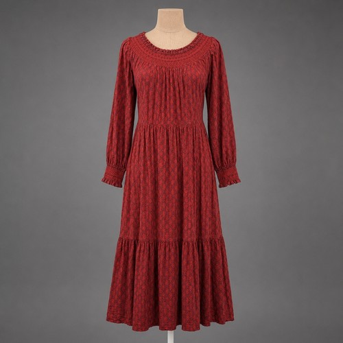 Boho tiered peasant dress - boho,