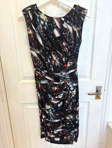 Galaxy print dress uk 10 - galaxy,