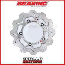 S38012 FRONT BRAKE DISC BRAKING SUZUKI BURGMAN ABS 650 2014 - WAVE SEMIFLOT