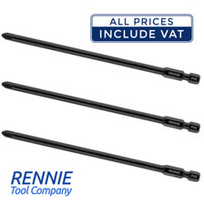 3 Pack x PH2 141mm Autofeed Screwdriver Bits For Makita 6834