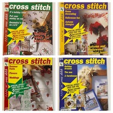 Magic Cross Stitch Bi - Monthly Magazines.#4, #5, #6 & #7 Multi-buy discounts.