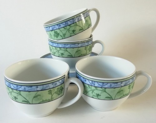 Wedgwood watercolour tea cups - wedgwood,