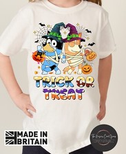 Personalised Bluey Halloween T