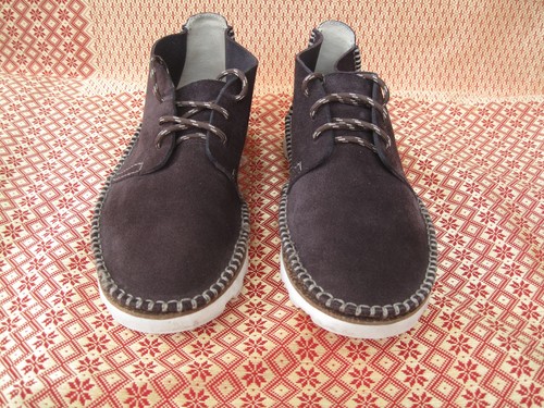 Clarks mens brown suede ankle - brown,