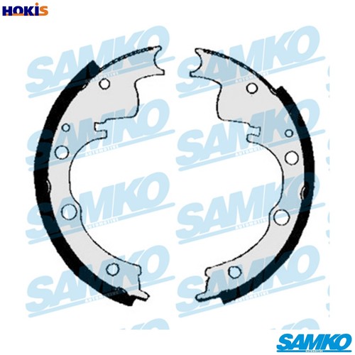 Brake shoe set 80250b - 80250b, for