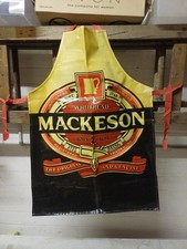 VINTAGE WHITBREAD MACKESON PVC APRON