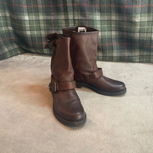 Frye engineer dark brown - dark,