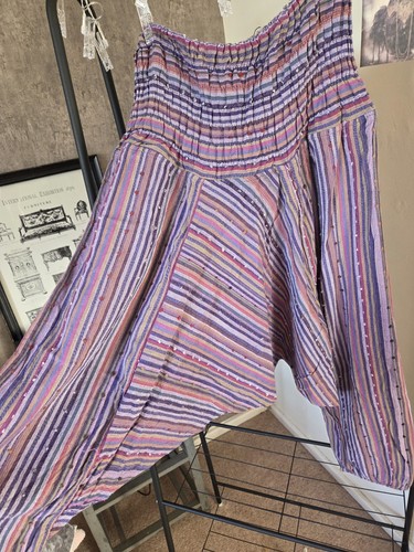 Vintage rainbow striped wide - rainbow,