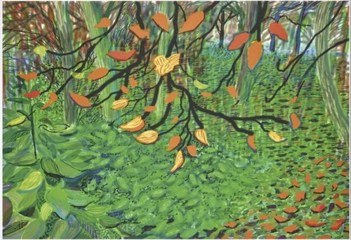David hockney autumn - hockney, leaves
