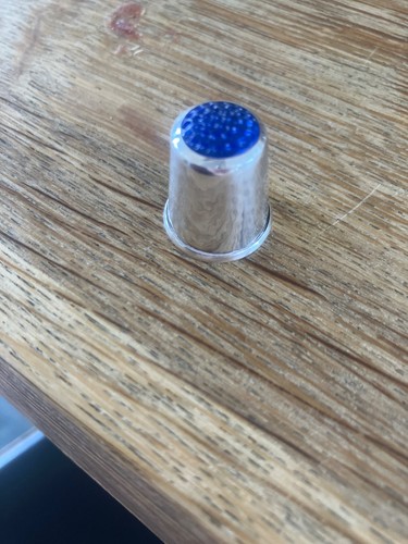 Thimble sterling silver - hj,
