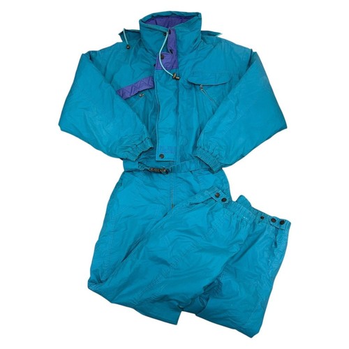 Vintage retro ski suit one - vintage,
