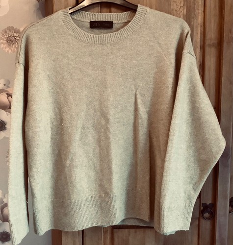 Zara olive green wool blend