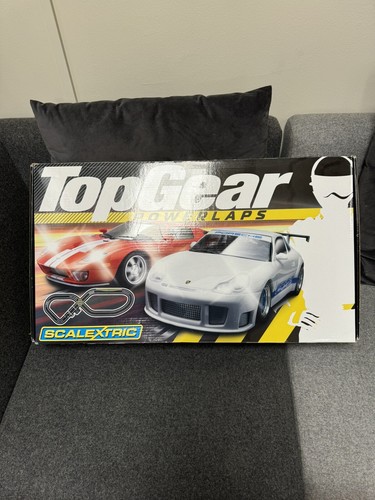 Scalextric top gear - top, powerlaps