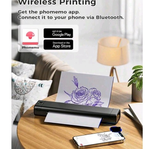 Tattoo stencil printer skin - stencil, printer,