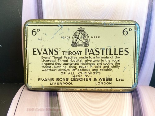 Evans throat pastilles - throat,