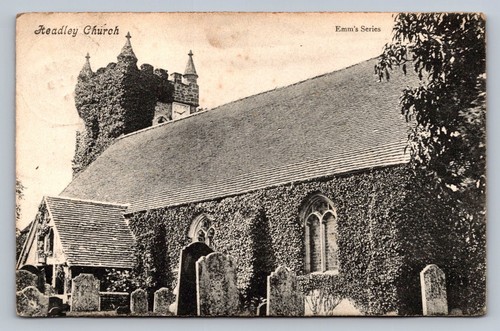 Postcard hampshire headley - postcard,