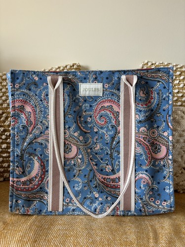 Joules blue paisley canvas - joules,