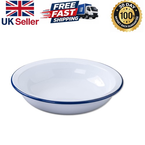 Vintage enamel round - enamel,