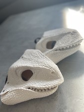 Latex Dino Furry Mask Unisex Pack of 2 Great For Halloween And Cosplay