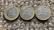 Set of 3 x £2 Coins Commonwealth Games,England,Wales & Scotland