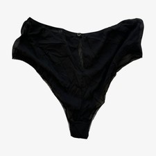 Women's Prada Black Silk Blend Underwear Pants Size XL New Without Tags Designer