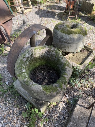 Antique 19th century - , round