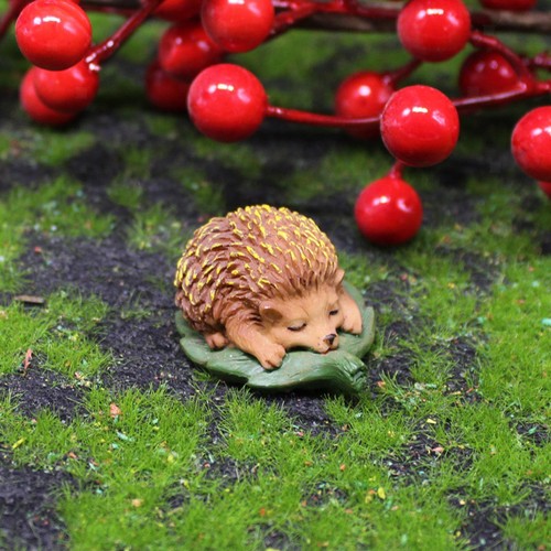 Hedgehog statue miniature - statue,
