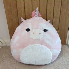 Squishmallows 18" Sofia the Unicorn Rainbow Soft Plush Toy Giant Squish