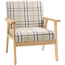 HOMCOM One Seater Sofa with
