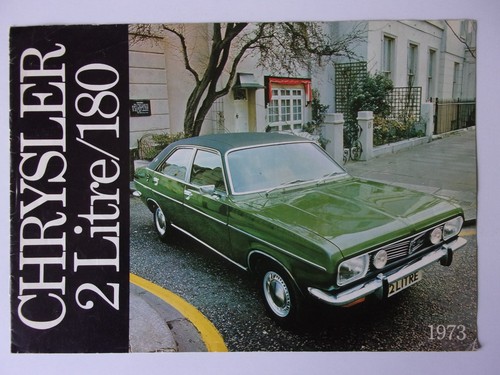 Chrysler 180 litre orig - &, 2