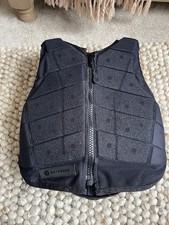 RACESAFE MOTION 3 YOUTH BODY PROTECTOR. SIZE YR small tall reg back Navy 2018 