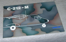 CASA C-212-M MILITARY TRANSPORT STOL AIRCRAFT BROCHURE April 1986