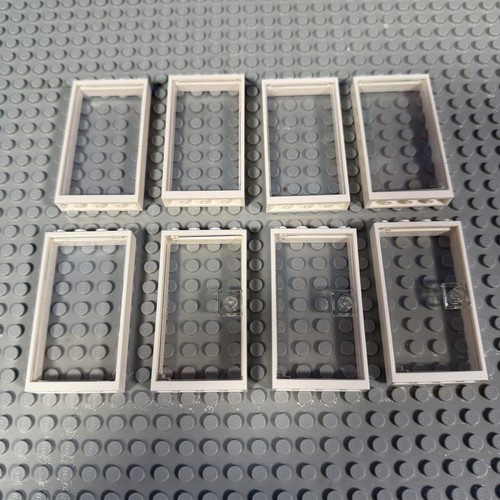 Lego white windows - windows, doors