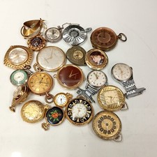 Vintage fob pendant - &, watches