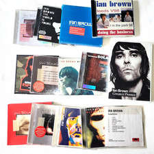 14 x IAN BROWN CD BUNDLE STONE ROSES JOBLOT - ALBUMS / SINGLES / LIVE