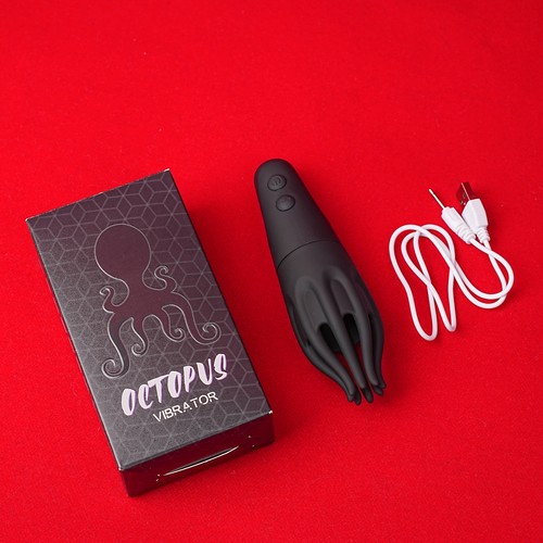Vibrating licking penis - penis, head