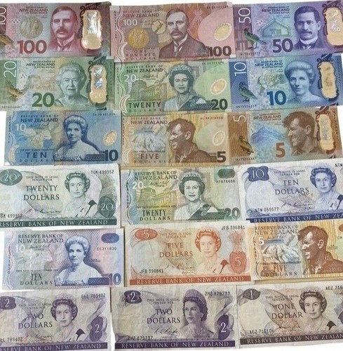 New zealand dollar banknotes - banknotes,