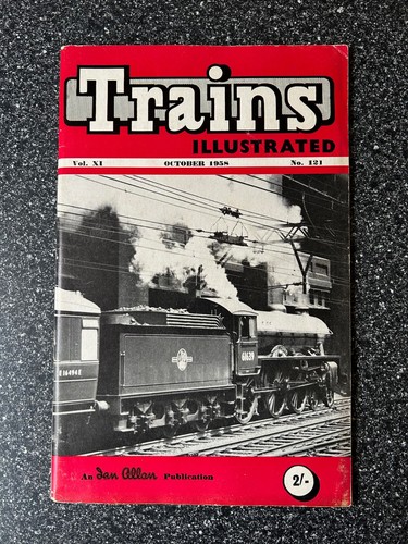 Trains illustrated magazine - trains,