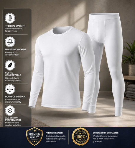 Long johns thermal underwear - long,