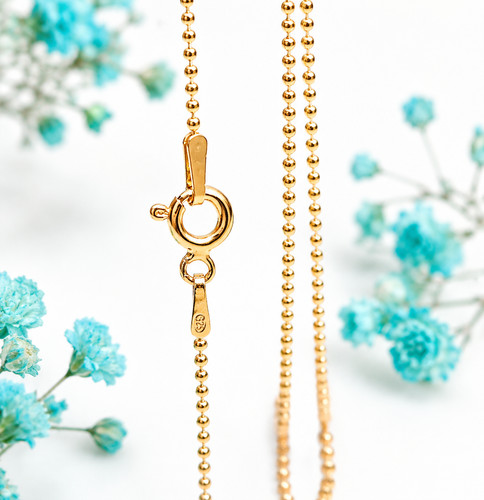 Gold silver chain necklace - chain,