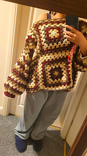 Handmade indie granny - indie, square